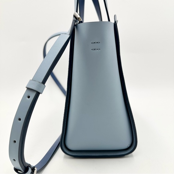 Kate Spade: Lt. Blue Magnolia Street Eyelet Satchel - Picture 8 of 15